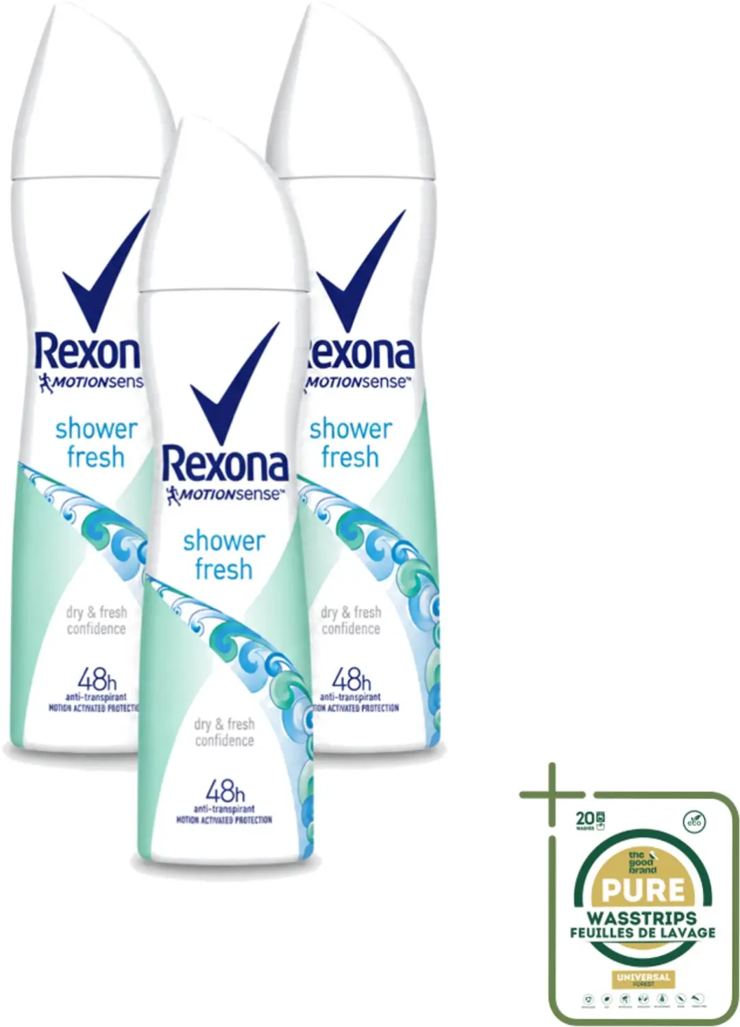 3 x Rexona