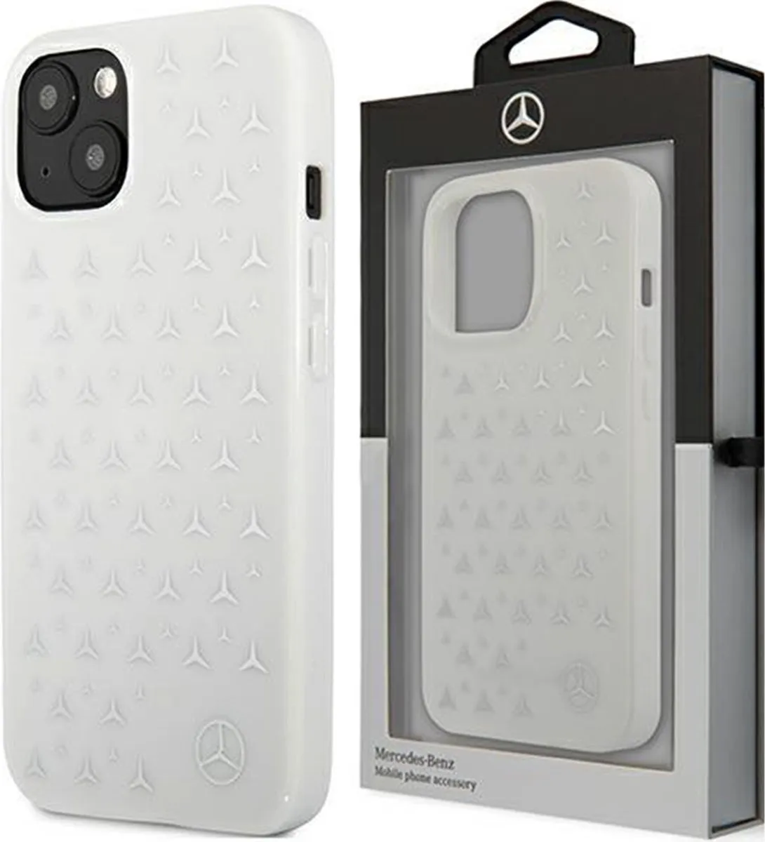Mercedes Silver Stars Back Case iPhone 13 6.1"
