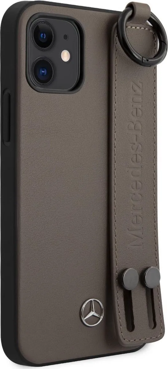 Mercedes-Benz iPhone 12 Mini Hoesje - Bruin - 3700740483893
