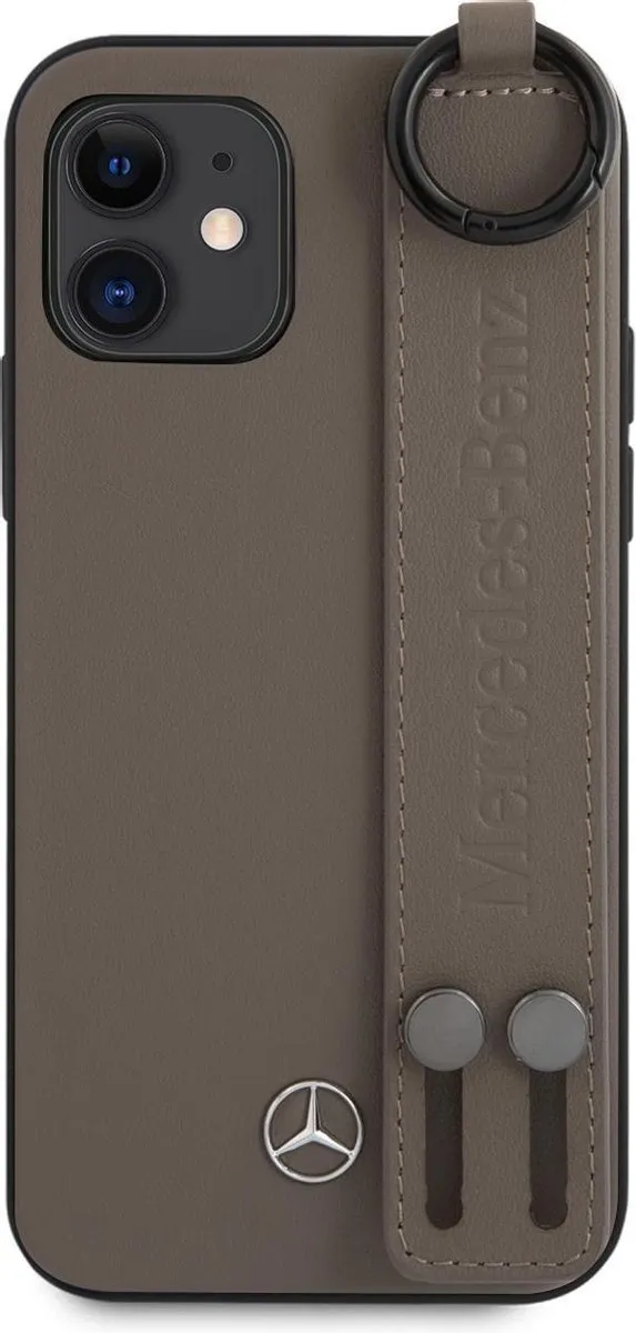 Mercedes-Benz iPhone 12 Mini Hoesje - Bruin - 3700740483893