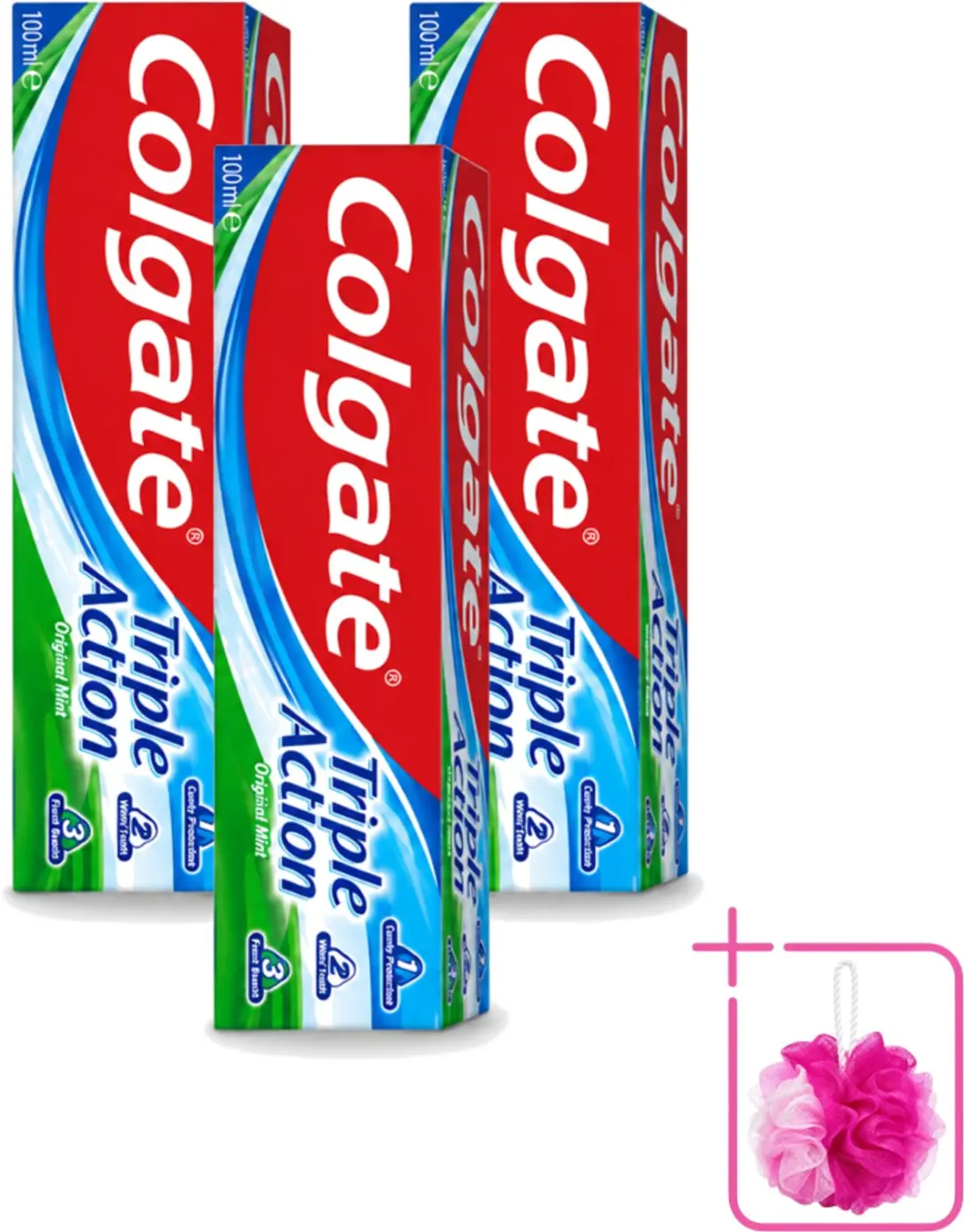 3 x Colgate