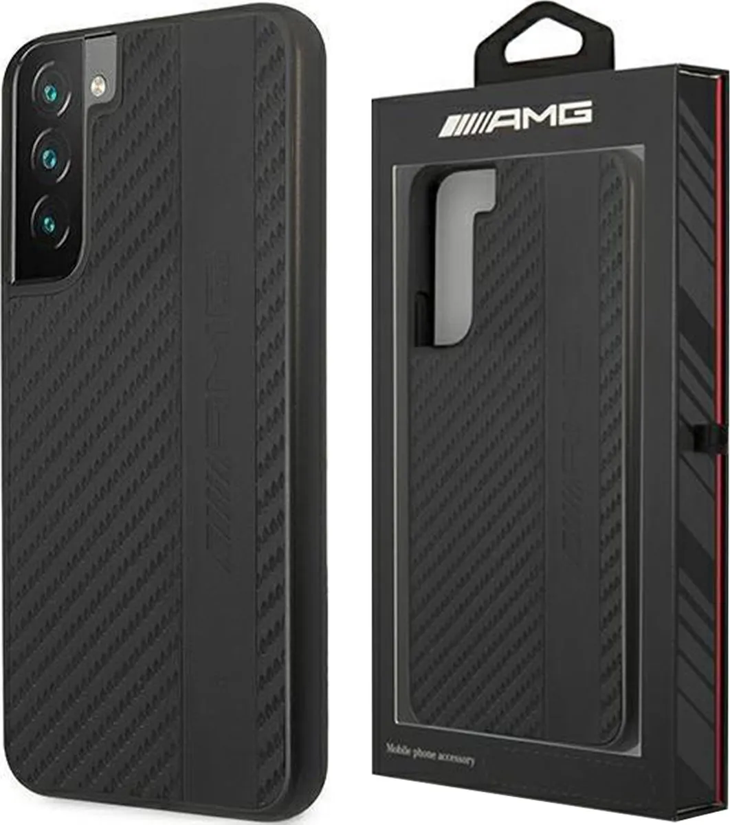 Mercedes AMG Carbon Effect Hoesje Samsung Galaxy S22 Plus