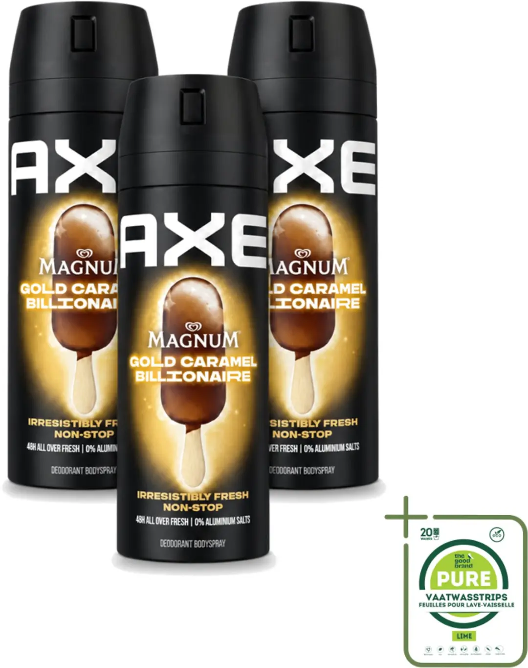 3 x Axe