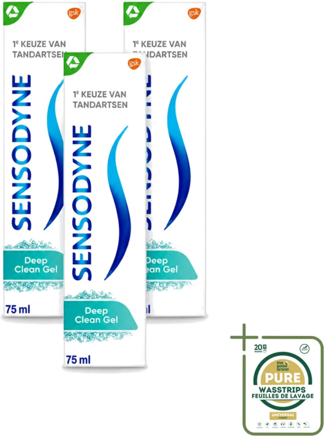 3 x Sensodyne
