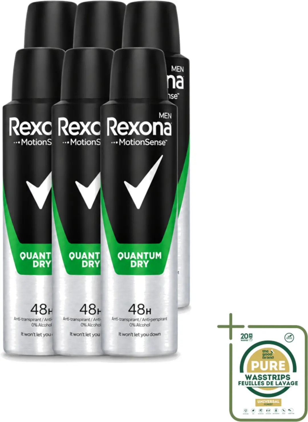 6 x Rexona Men