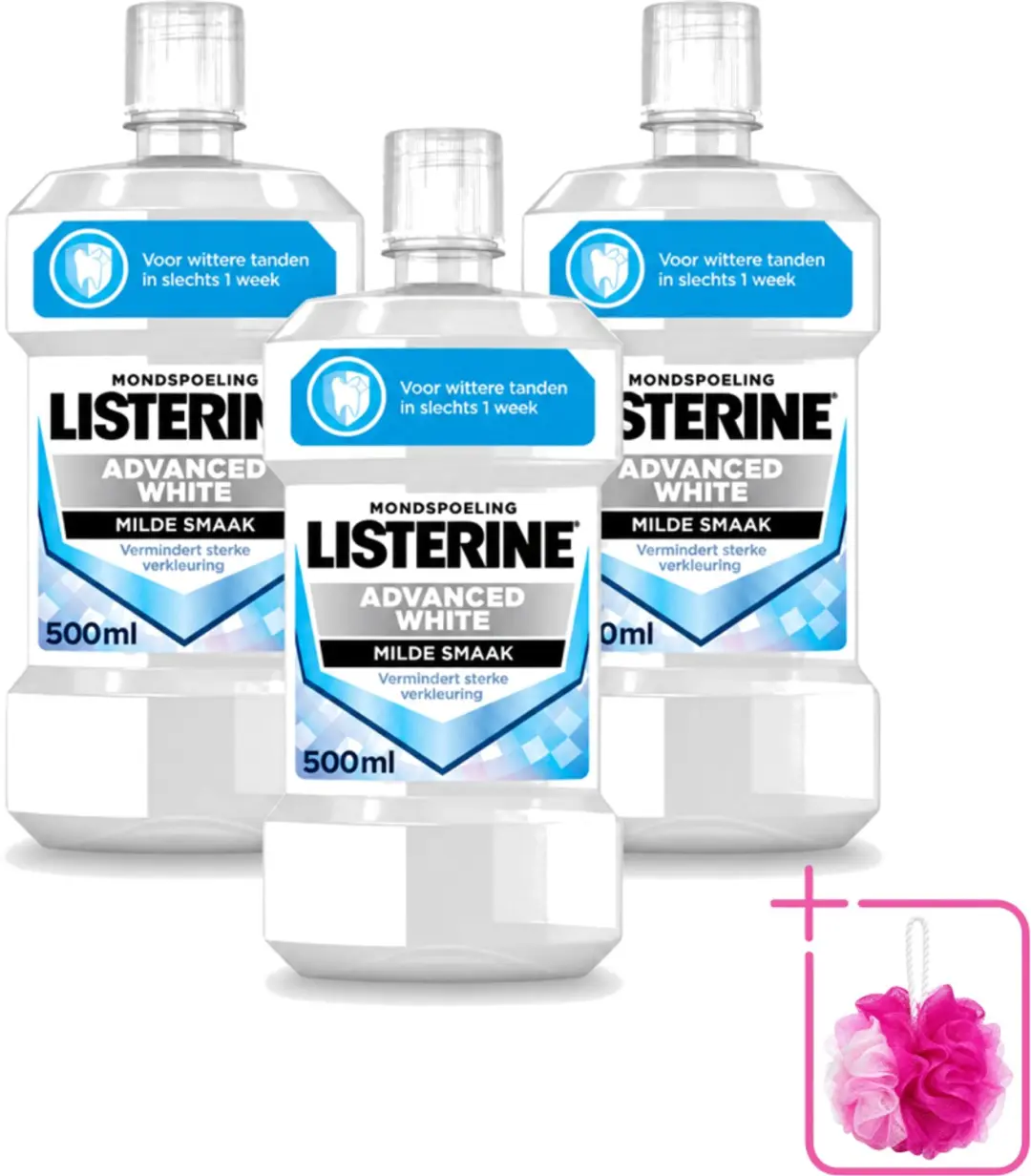 3 x Listerine