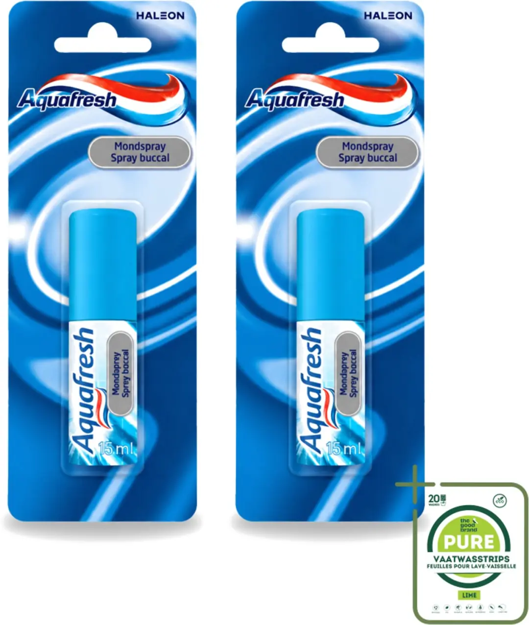 2 x Aquafresh