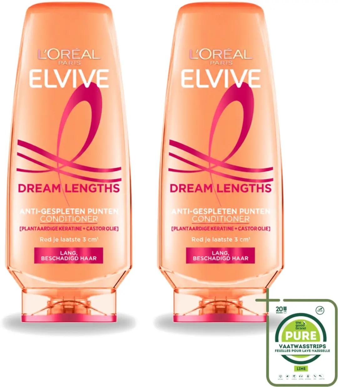 2 x L'Oréal Paris Elvive Dream Lengths