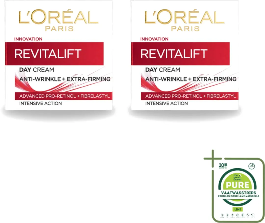 2 x L'Oréal Revitalift 40+