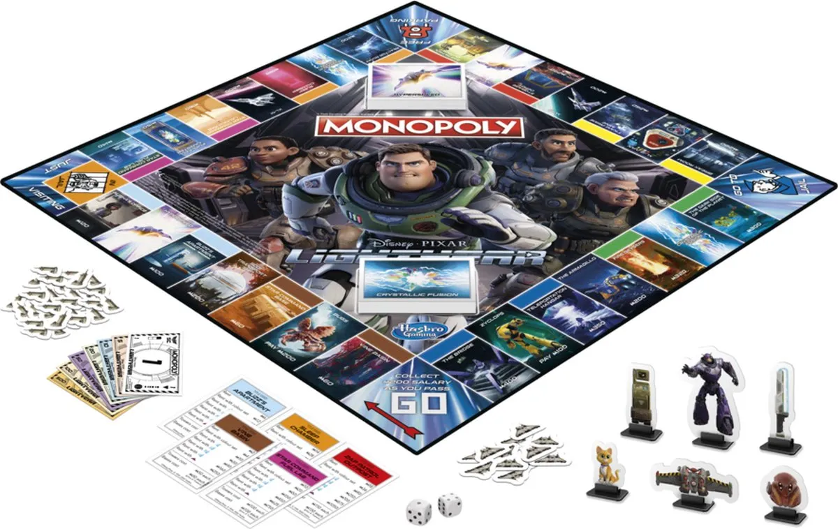 Monopoly Buzz Lightyear Bordspel F8046 - 2-4 Spelers