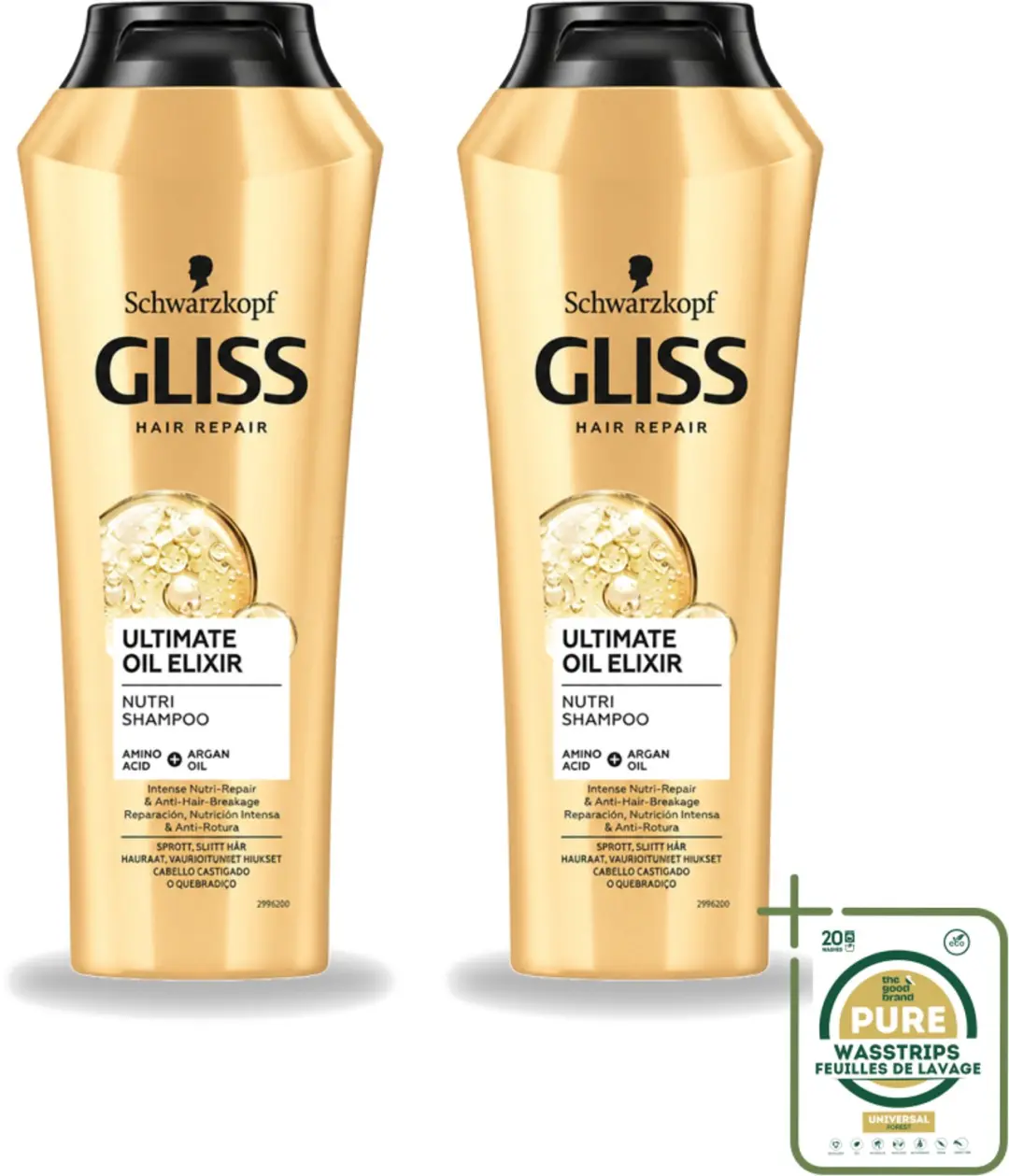 2 x Gliss Kur