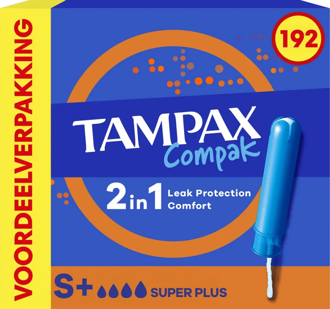 Tampax Compak Super Plus Tampons