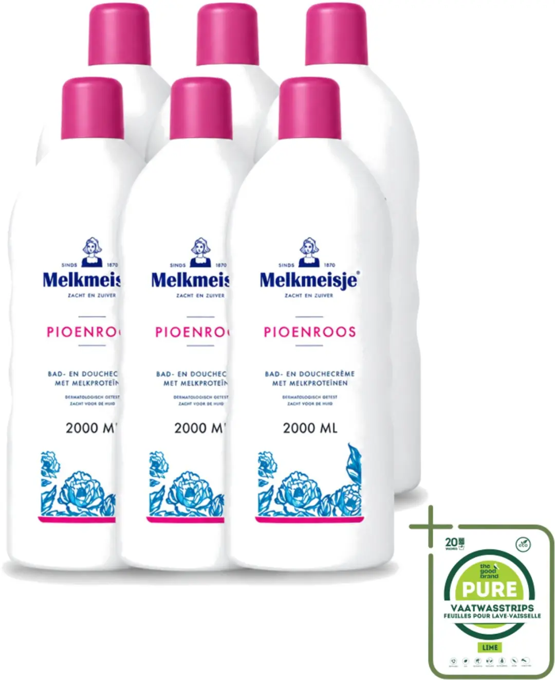 6 x Melkmeisje