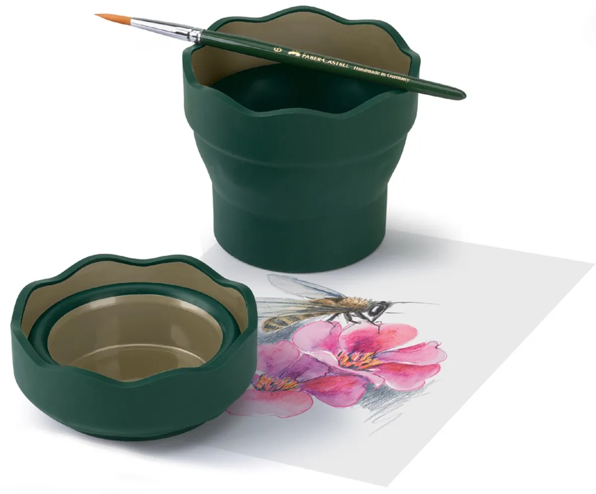 Faber-Castell Clic & Go Watercup - 50ml - Roze/Oranje