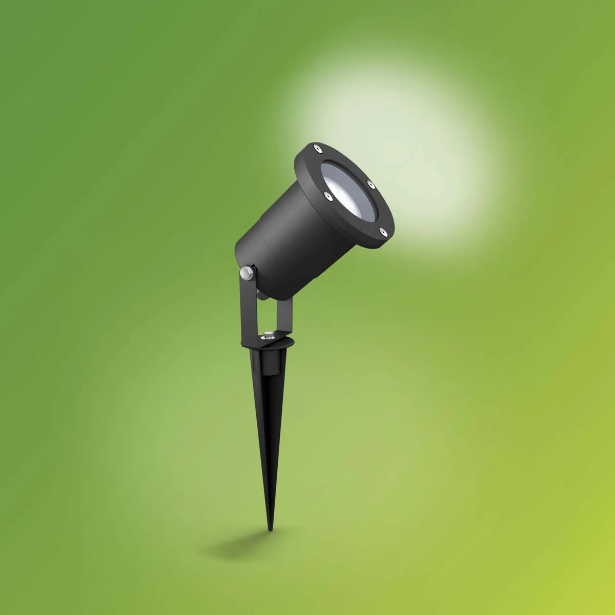 Philips PULED Spike Prikspot 2700K - Zwart