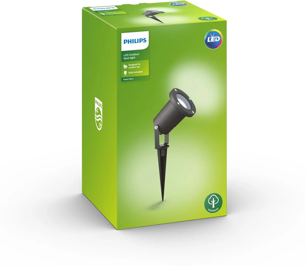 Philips PULED Spike Prikspot 2700K - Zwart - afbeelding 6 van 6