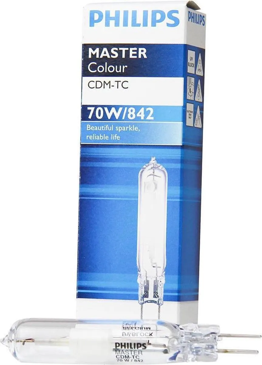 Philips MASTERColour G8.5 CDM-TC 70W Koel Wit - 5300K