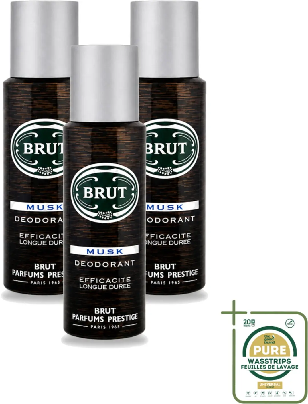 3 x Brut