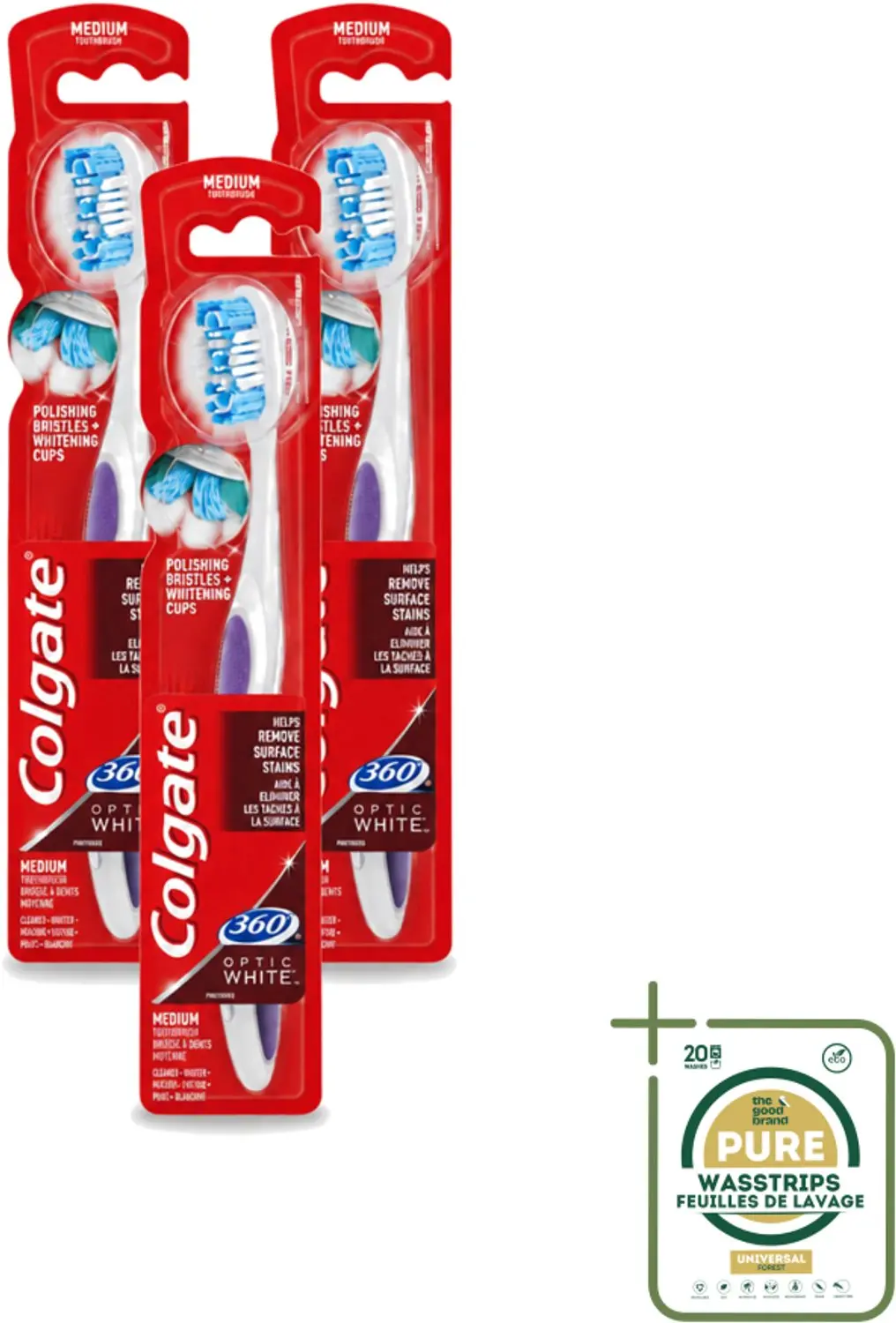3 x Colgate