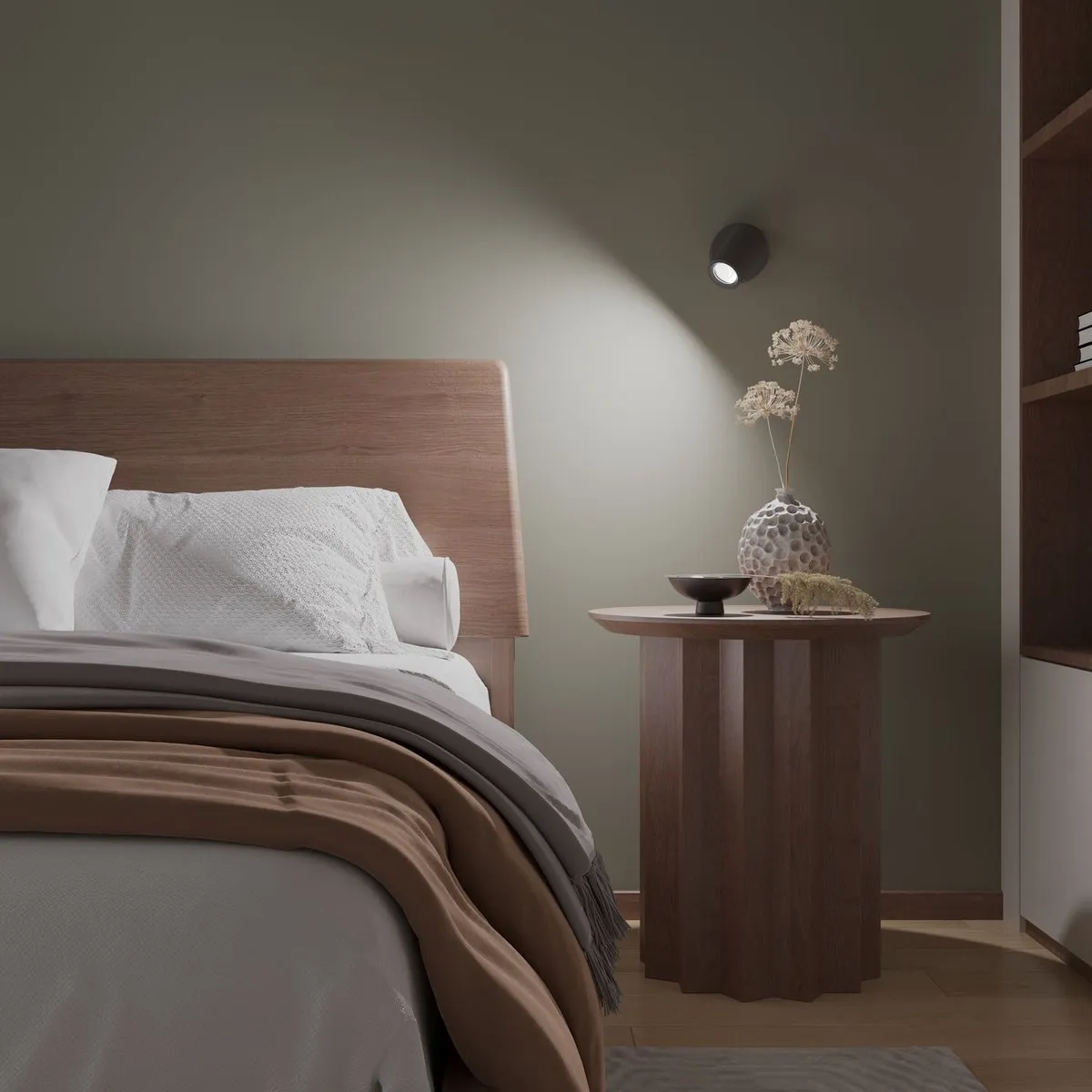 LEDVION LED Plafondspot 5W Zwart - 1 Lichtpunt - 6500K