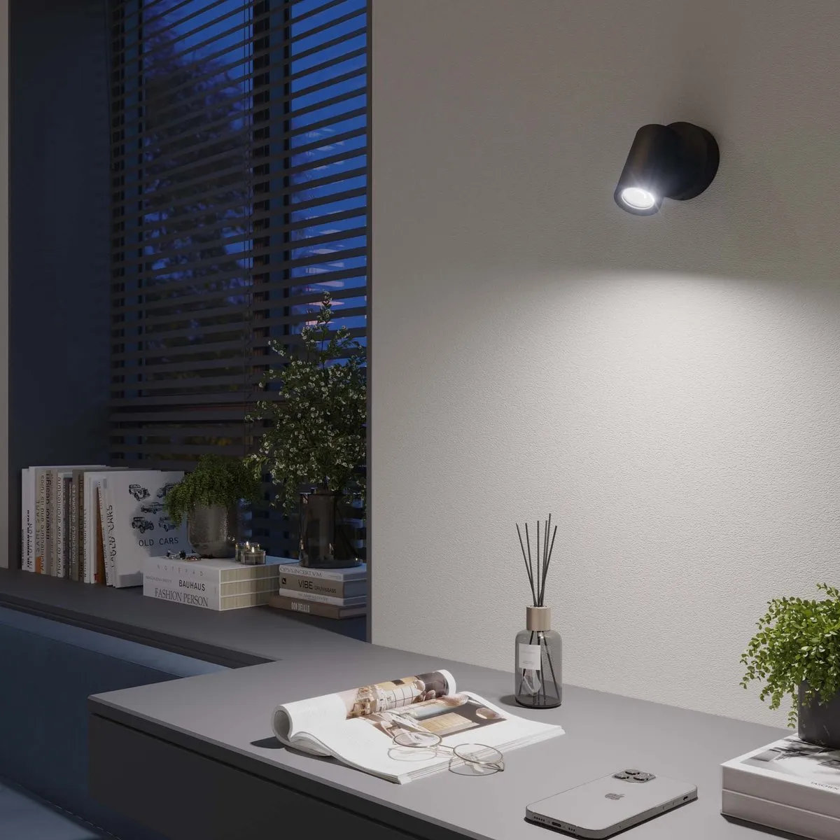 LEDVION LED Plafondspot 5W Zwart - 1 Lichtpunt - 6500K