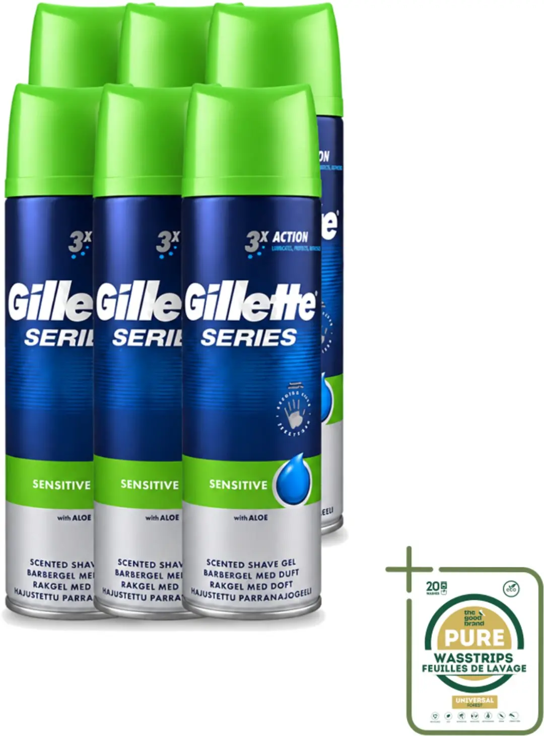 6 x Gillette Series