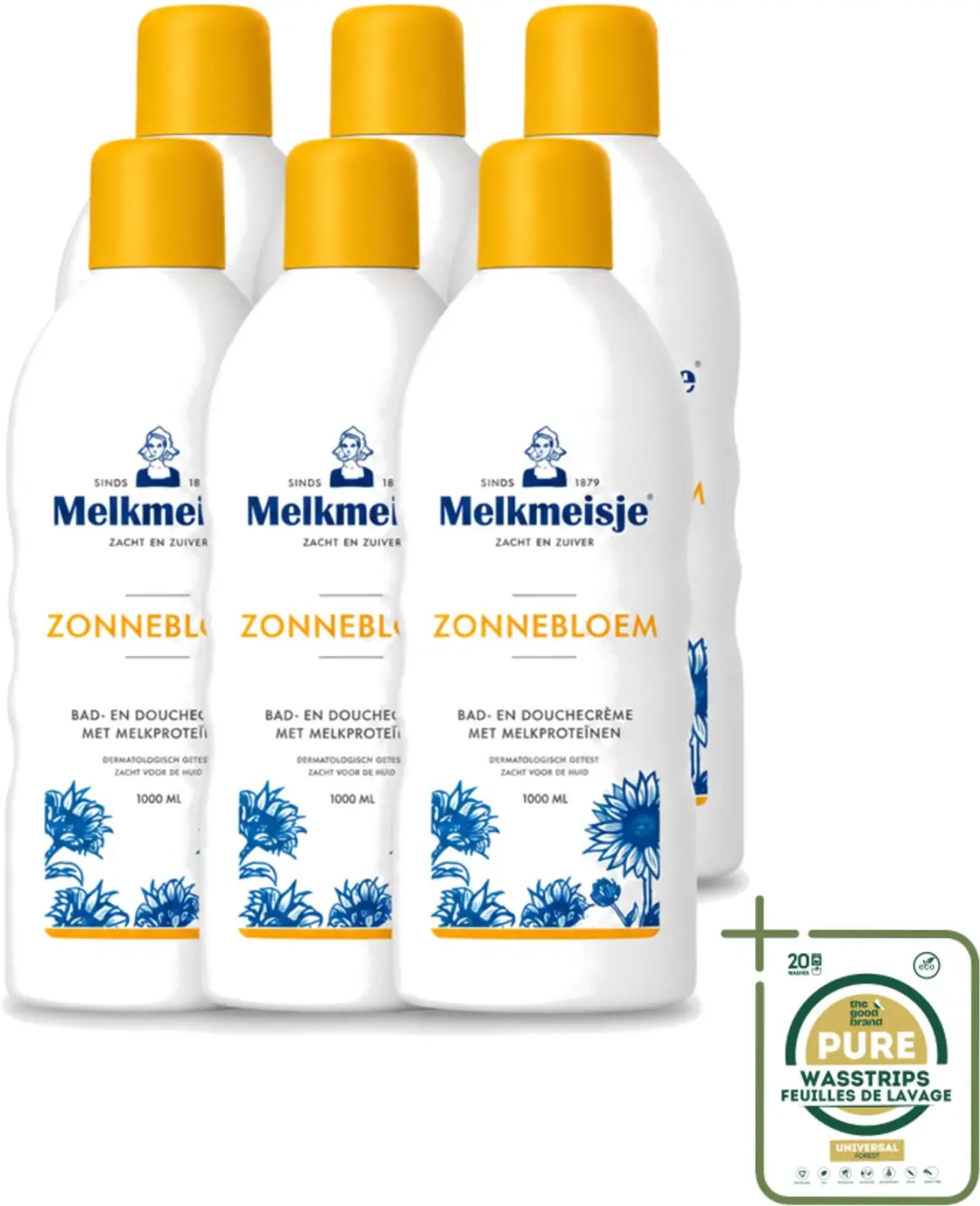 6 x Melkmeisje
