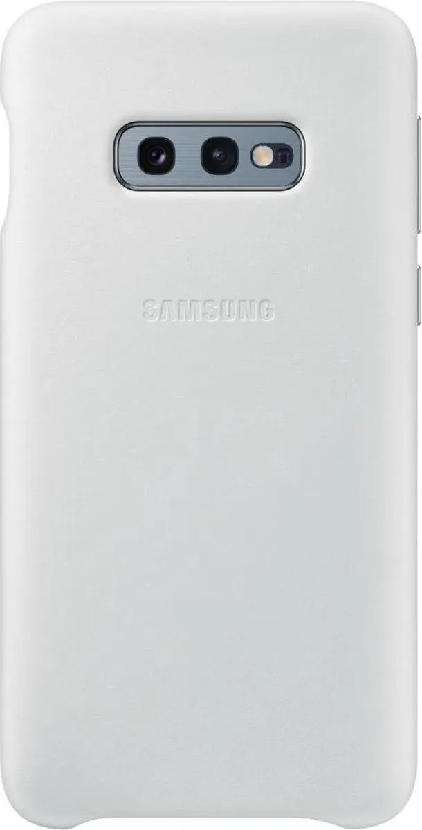 Samsung Galaxy S10e Lederen Hoesje - Wit - EF-VG970LWEGWW