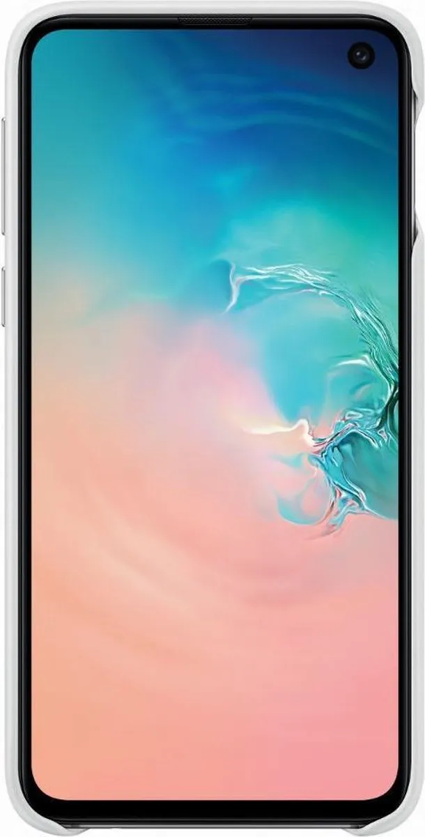 Samsung Galaxy S10e Lederen Hoesje - Wit - EF-VG970LWEGWW
