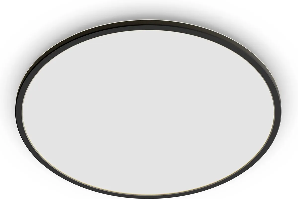 Philips SuperSlim Plafondlamp 36W - Zwart - Ø55cm