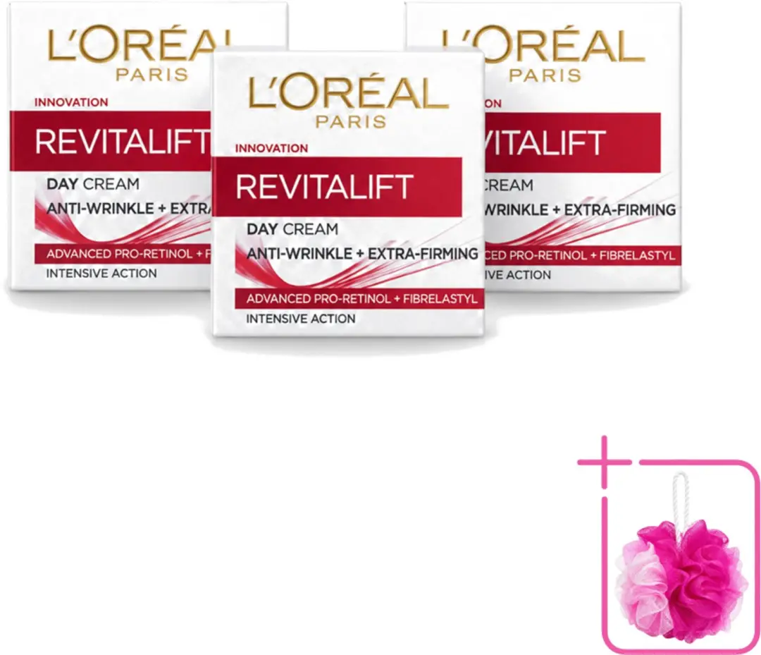 3 x L'Oréal Revitalift 40+