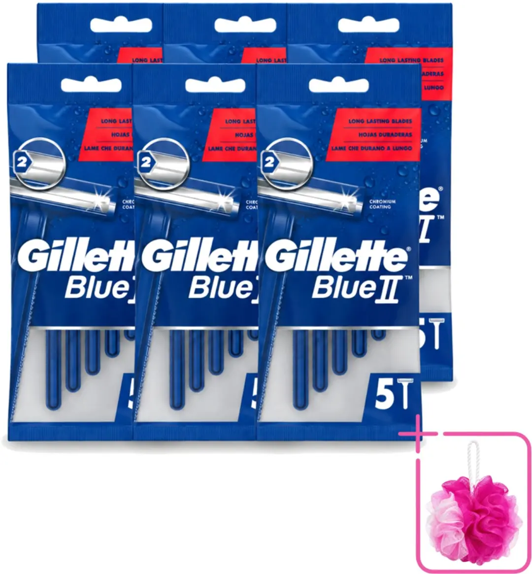 6 x Gillette