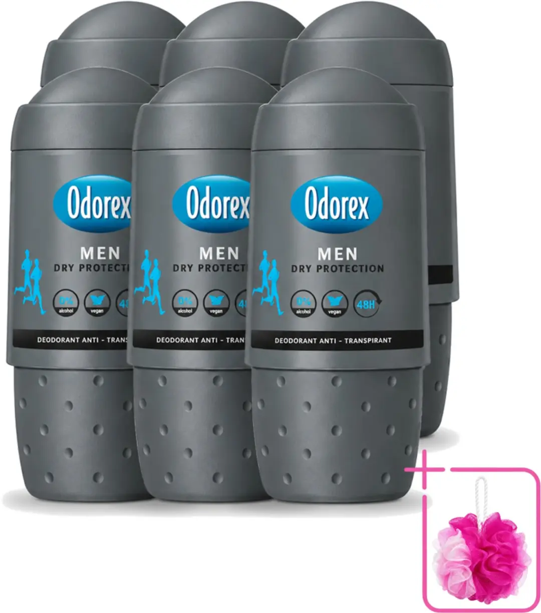 6 x Odorex Men