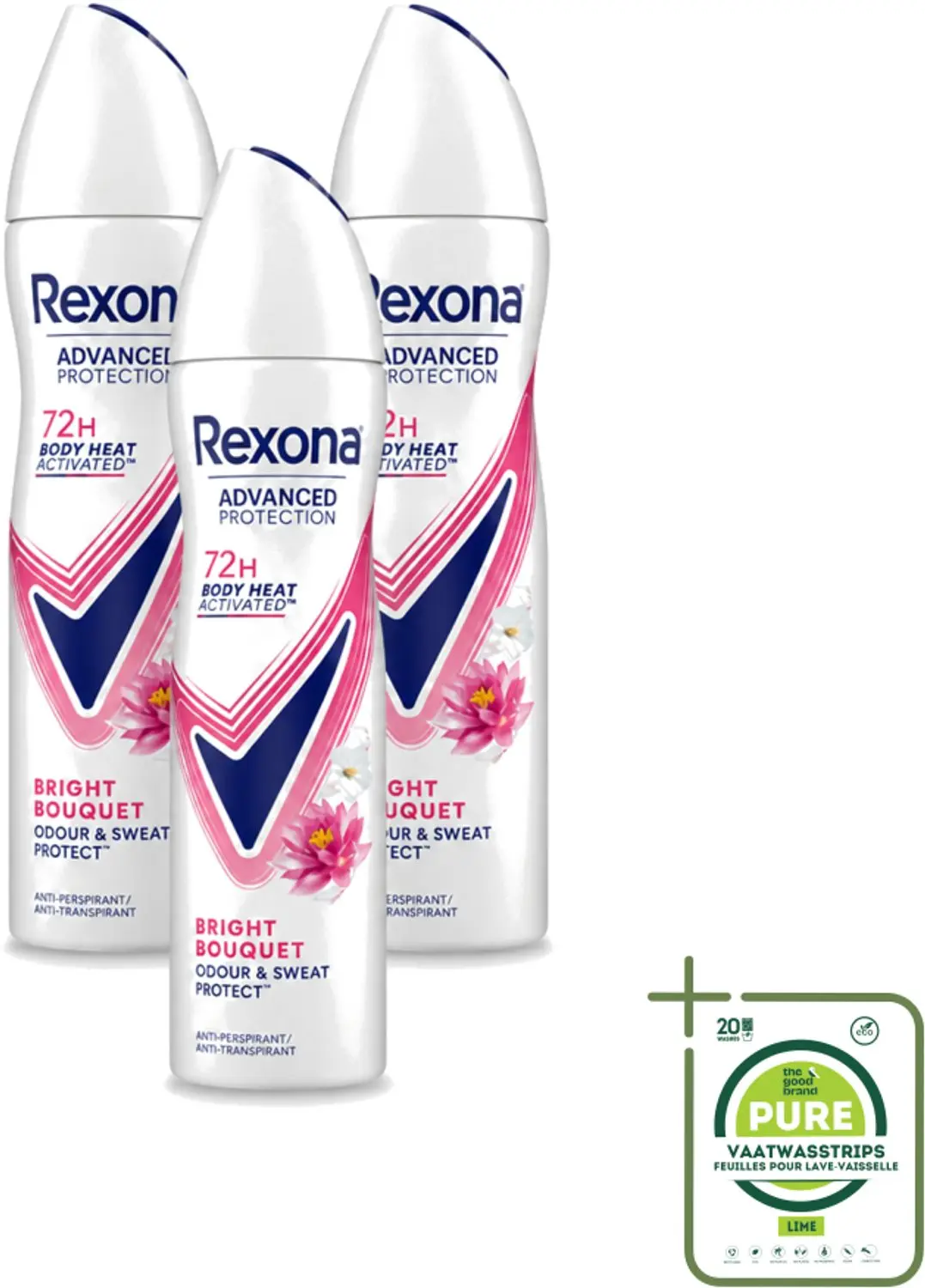 3 x Rexona