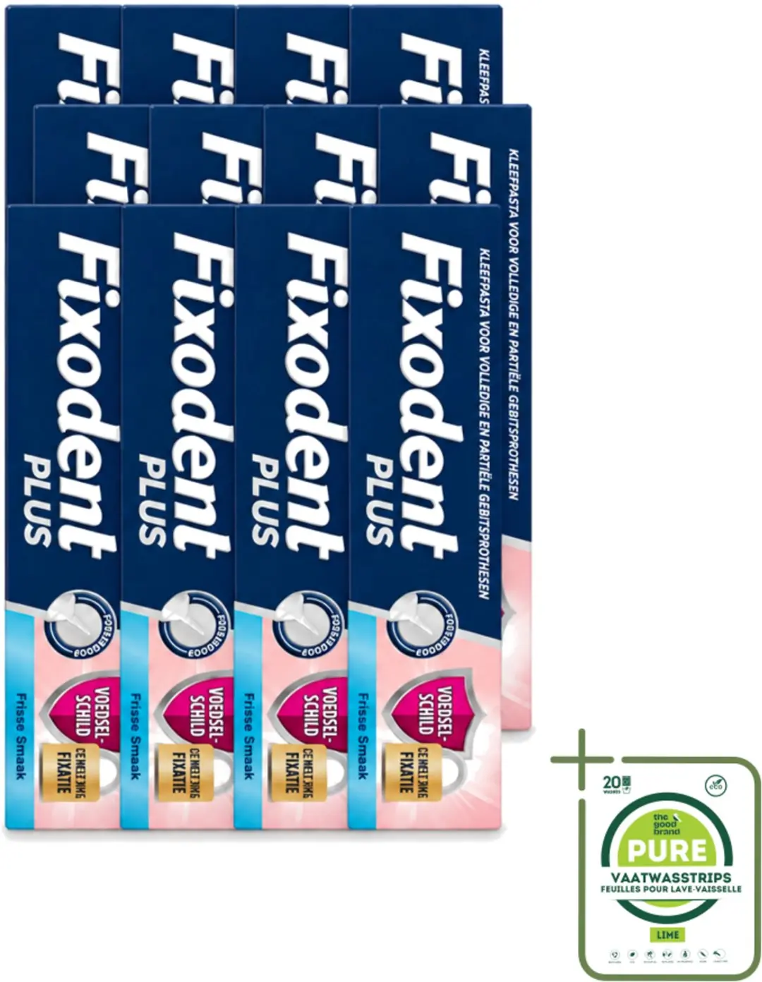 12 x Fixodent Plus