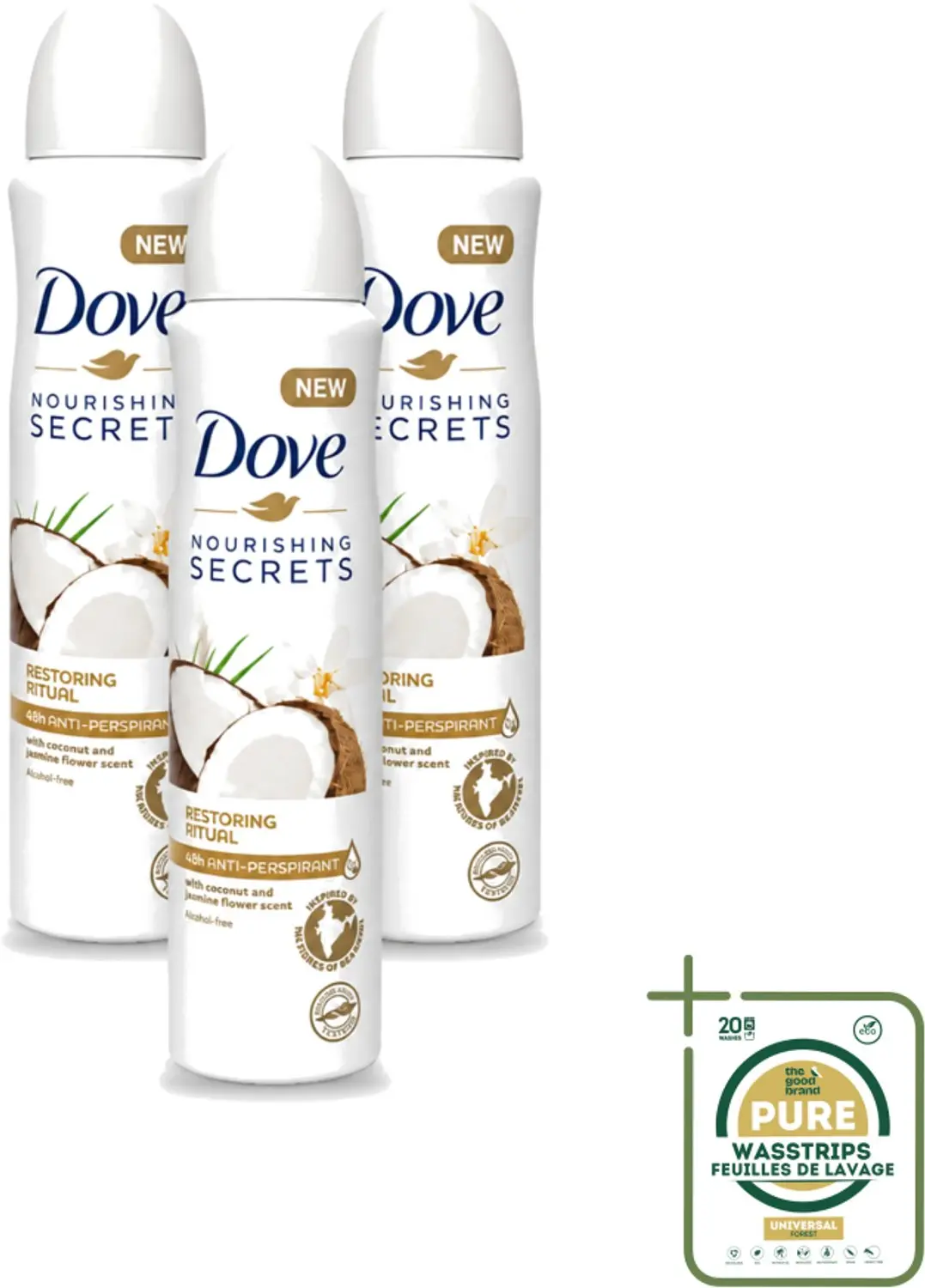 3 x Dove