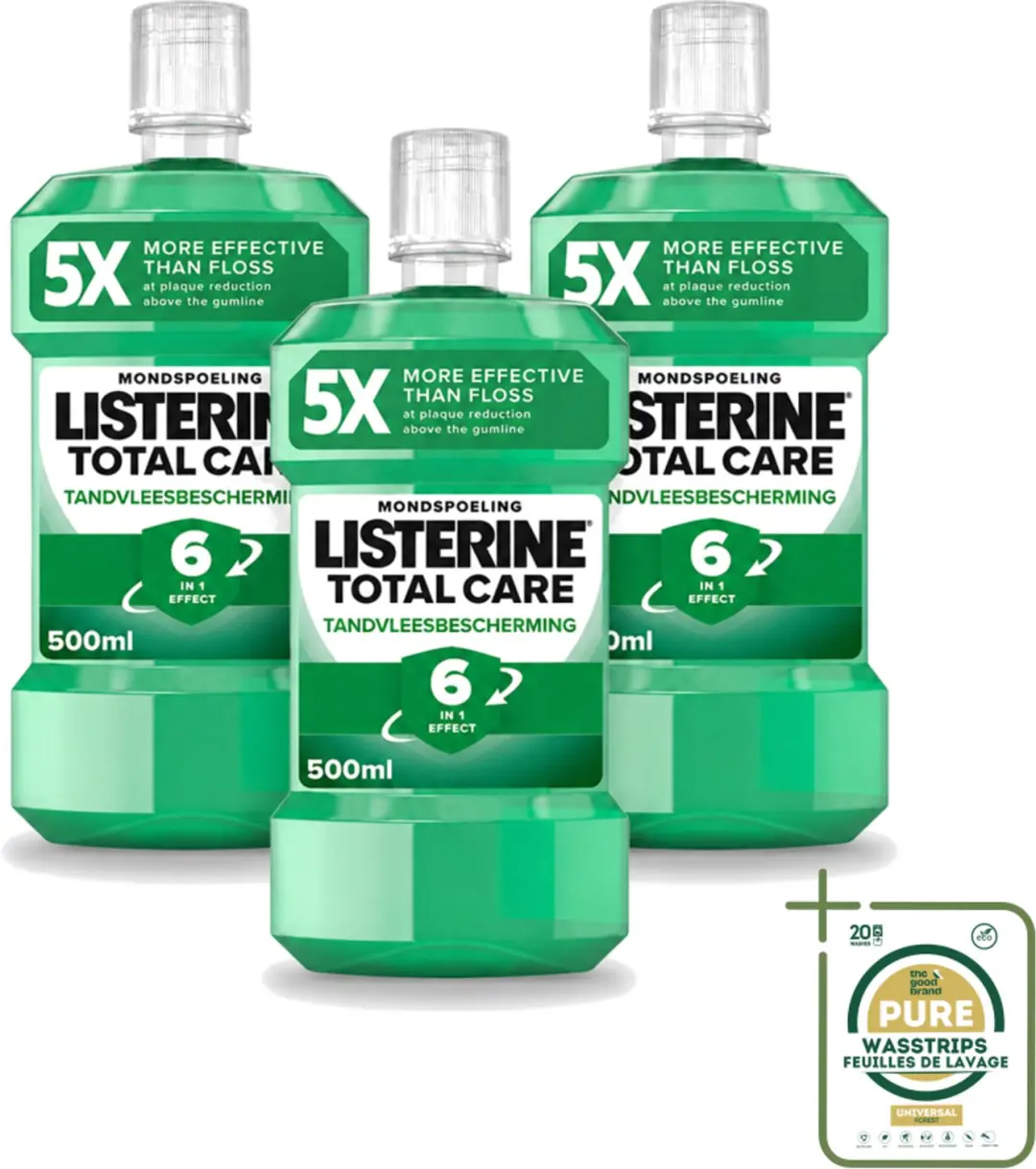 3 x Listerine