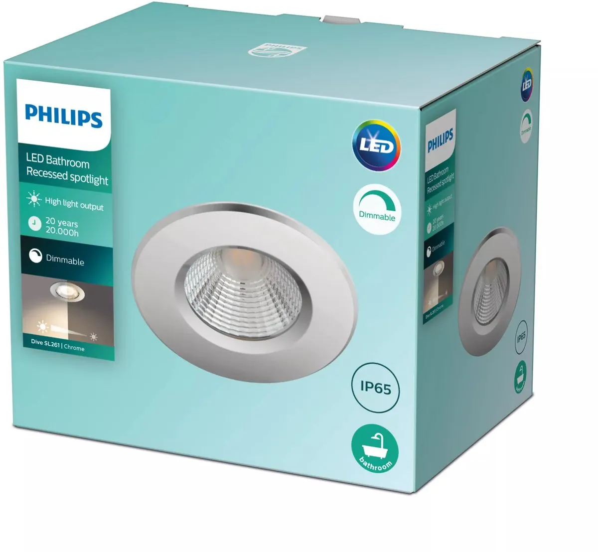 Philips Dive Inbouwspot 1-lichts