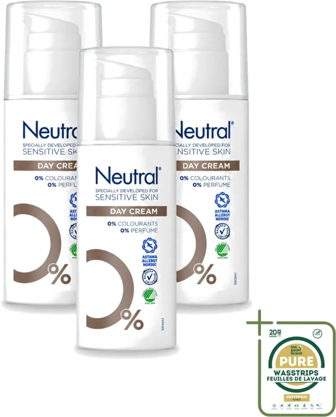 3 x Neutral