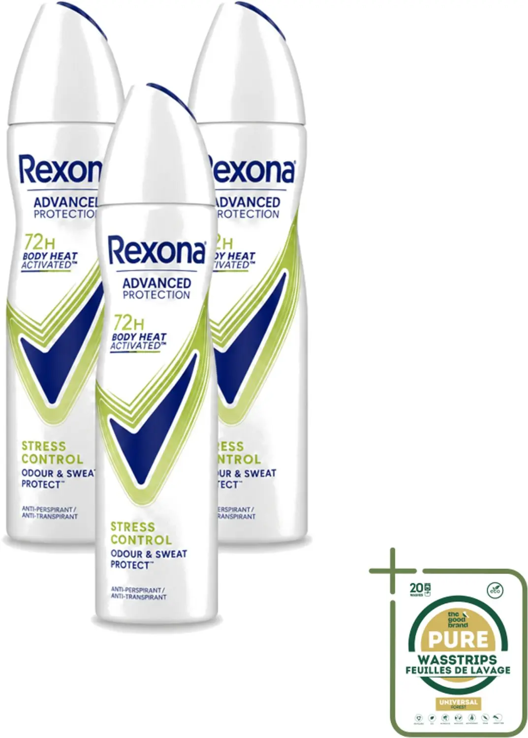 3 x Rexona