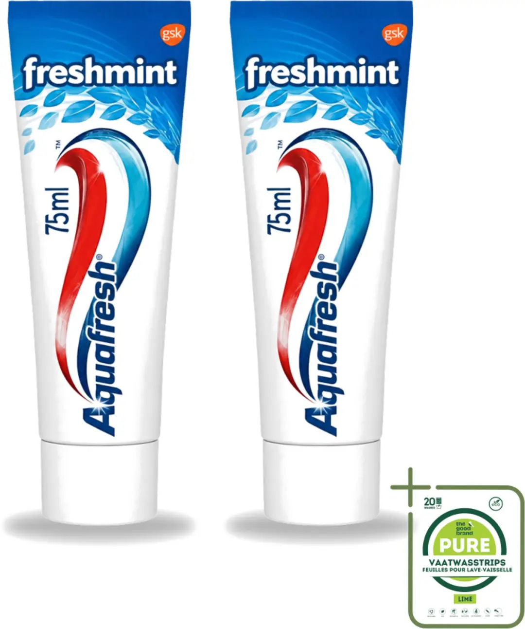 2 x Aquafresh