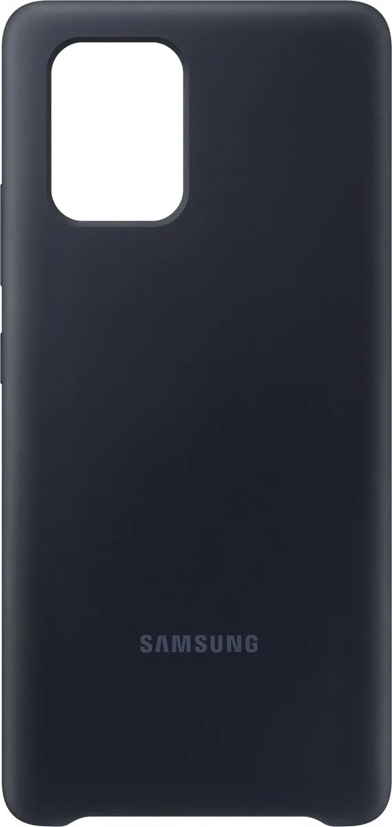 Samsung Silicone Cover EF-PG770TBEGEU - S10 Lite - Zwart