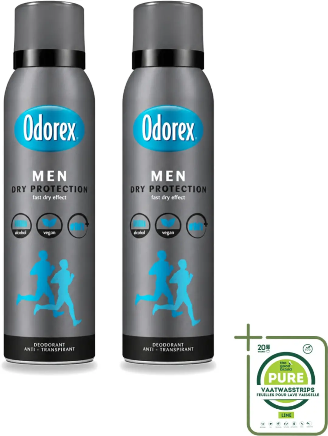 2 x Odorex Men