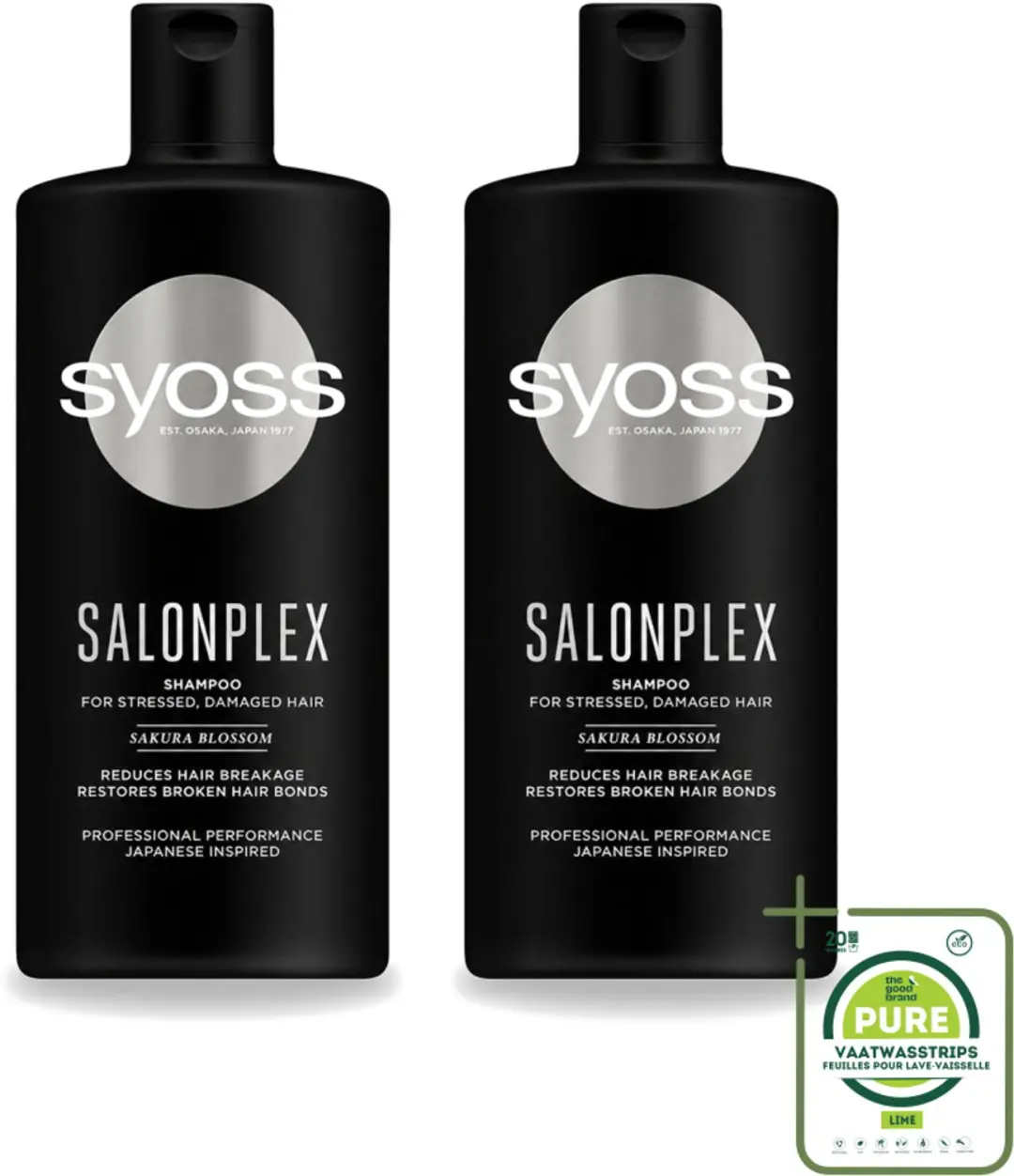 2 x Syoss Salonplex Shampoo