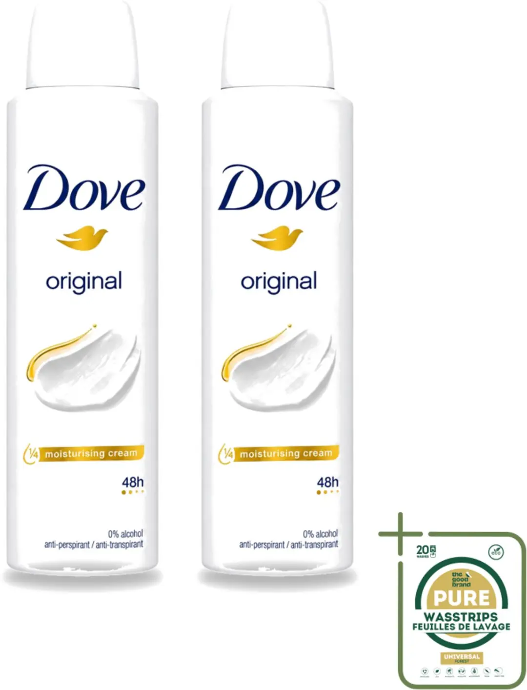 2 x Dove Original