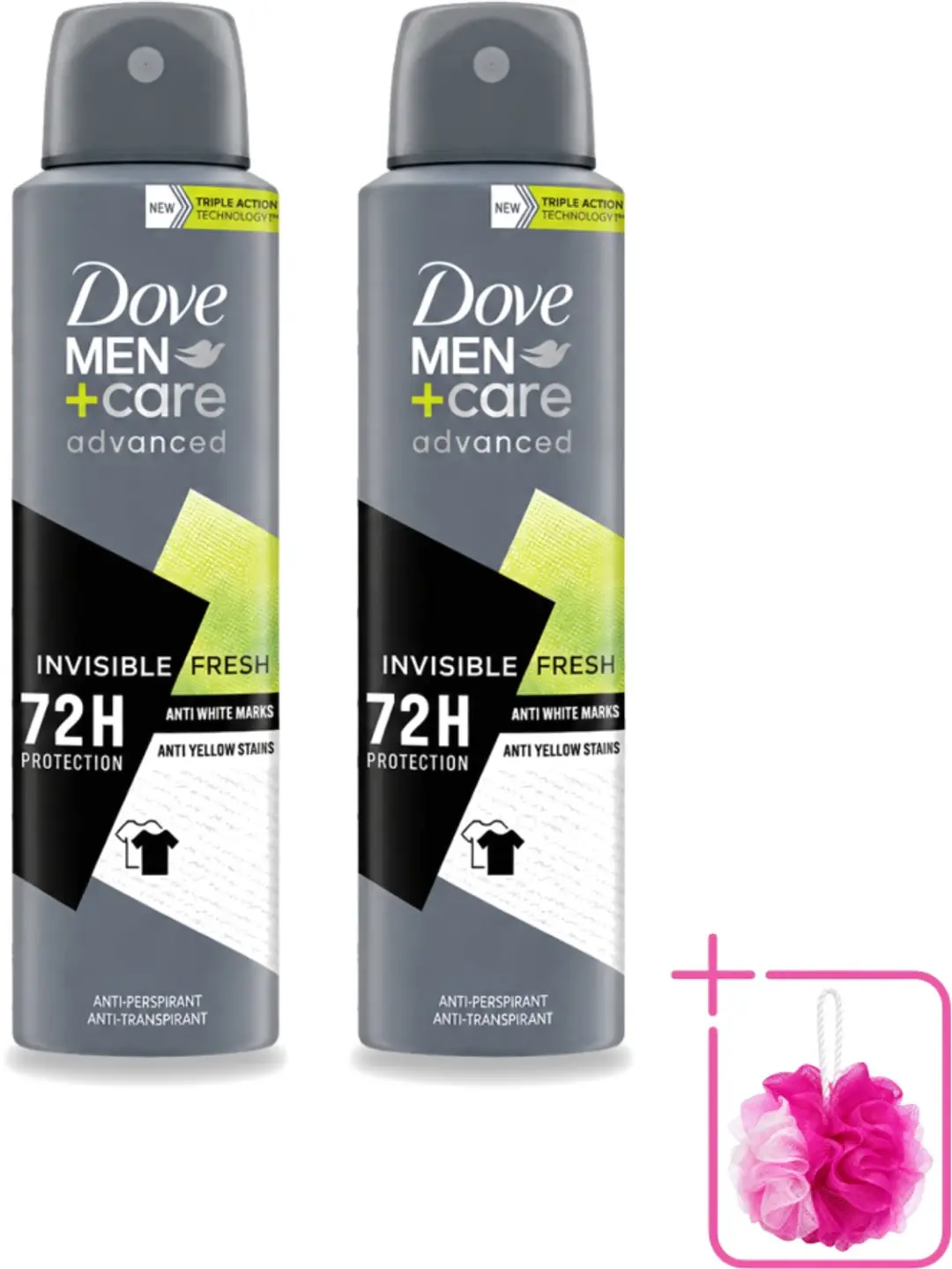 2 x Dove Men+Care