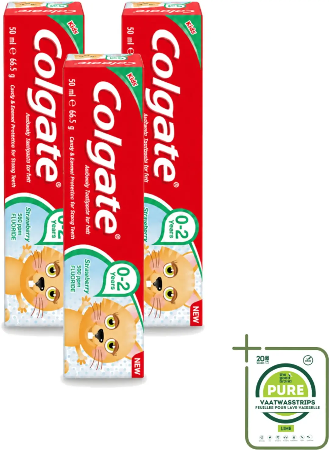 3 x Colgate