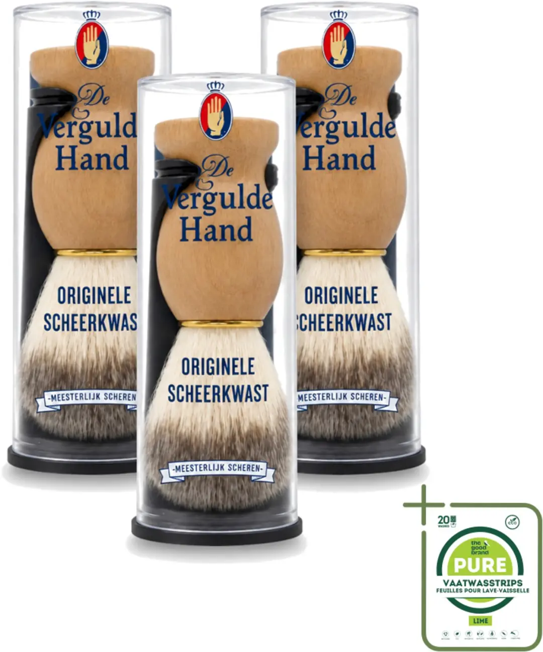 3 x De Vergulde Hand