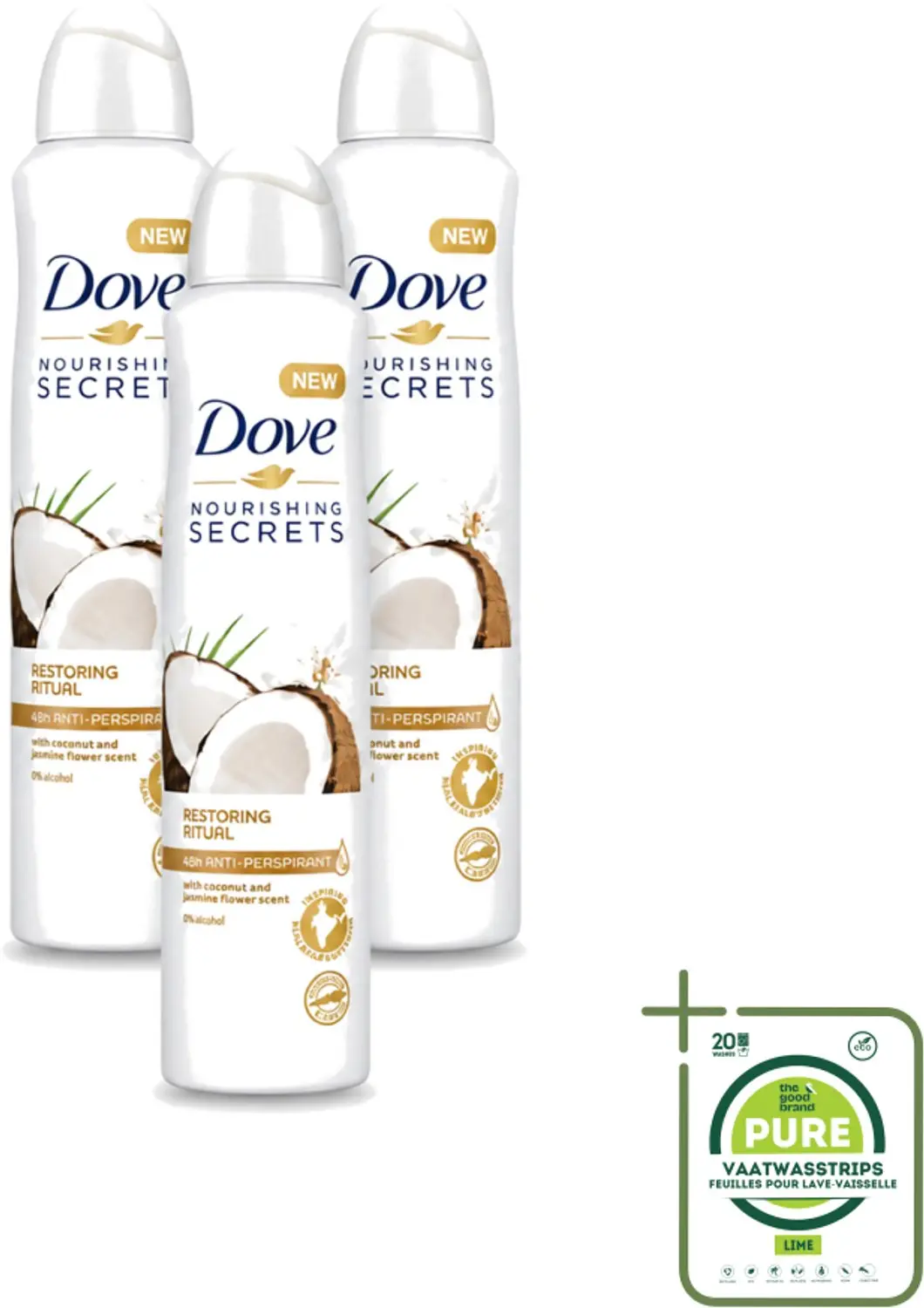 3 x Dove