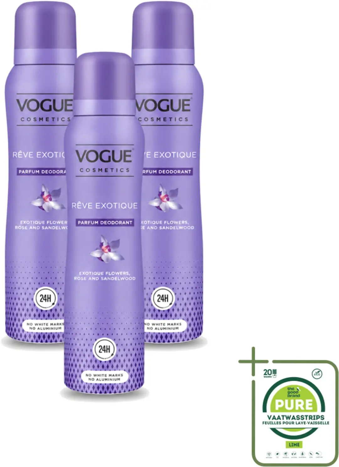 3 x Vogue Cosmetics